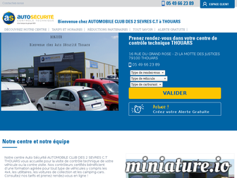 controle-technique-thouars.autosecurite.com website preview