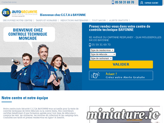 controle-technique-bayonne-02.autosecurite.com website preview