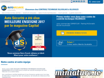 controle-technique-ollioules.autosecurite.com website preview