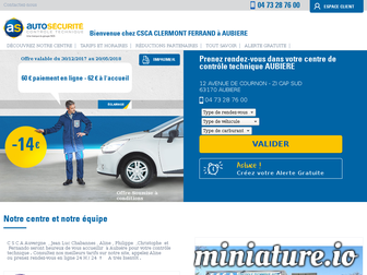 controle-technique-aubiere.autosecurite.com website preview