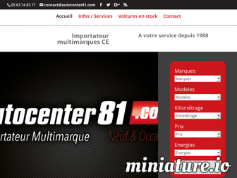 autocenter81.com website preview