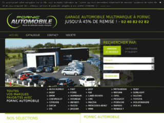 pornicauto.fr website preview