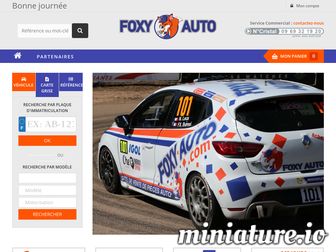 foxy-auto.com website preview