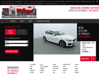 garage-babu.com website preview