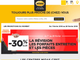 centre.midas.fr website preview