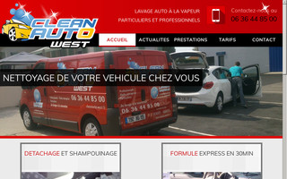 cleanauto-west.fr website preview