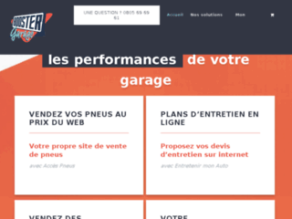 booster-garage.fr website preview