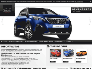 import-autos.fr website preview