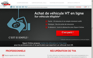 exportonline.fr website preview