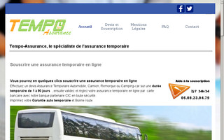 tempo-assurance.com website preview
