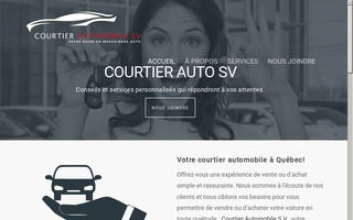 courtierautosv.com website preview