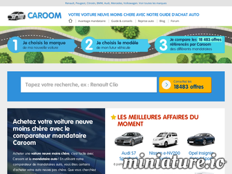 caroom.fr website preview
