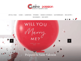 passionnesdecuisine.com website preview