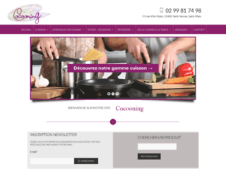 cocooning-cuisine.fr website preview
