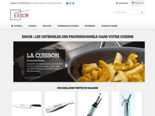 boutique.essor.fr website preview