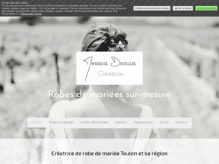 jessicadrouin.com website preview