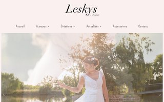 leskyscouture.com website preview