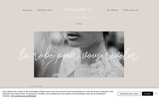 berangere-a.com website preview