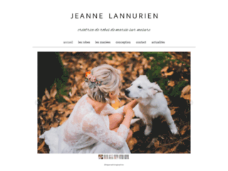 jeannelannurien.com website preview