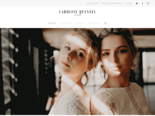 carolinequesnel.fr website preview