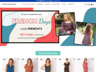 cotondumonde.com website preview