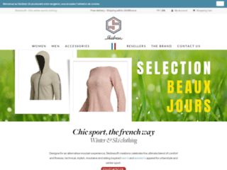 skidress.fr website preview