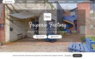 friperie-factory.com website preview