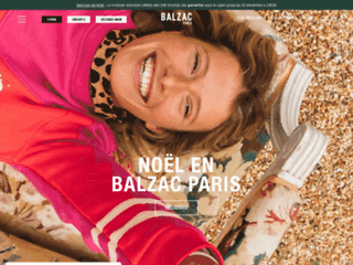 balzac-paris.fr website preview