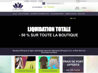 echoppe-du-monde.com website preview
