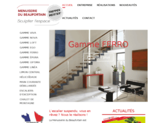 menuiserie-beaufortain.fr website preview