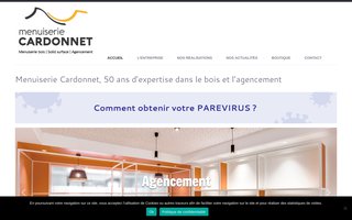menuiseriecardonnet.fr website preview