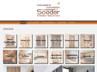 menuiserie-soeder.fr website preview