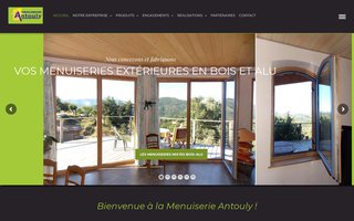 menuiserie-antouly.fr website preview