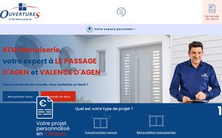 stm-menuiserie-ouvertures.com website preview