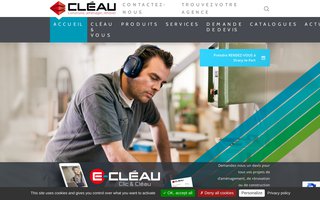cleau.fr website preview