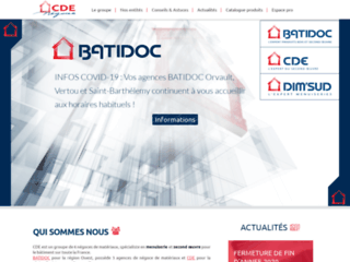 cdenegoce.fr website preview