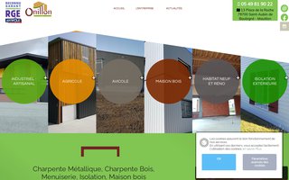 charpente-onillon.fr website preview