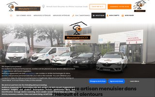 menuiserie-mercier.fr website preview