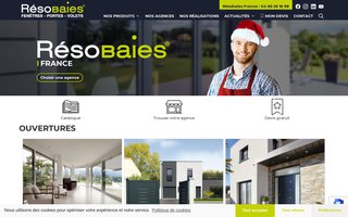 resobaies.fr website preview
