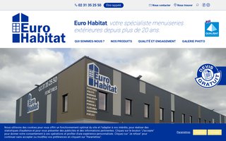 eurohabitat14.com website preview