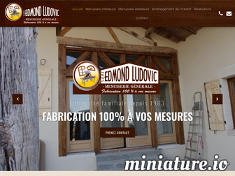edmondludovic.fr website preview