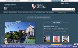 boutiques-theophile.com website preview
