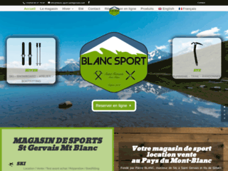 blanc-sport-saintgervais.com website preview