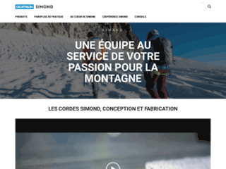simond.fr website preview