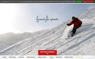 freestyle-sports.fr website preview