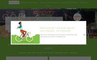 sport-altitude.fr website preview
