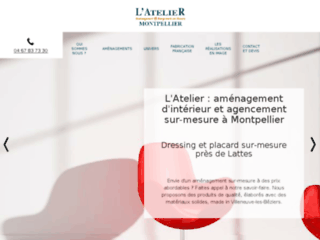 latelier-montpellier.fr website preview
