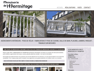 menuiseriedelhermitage.com website preview