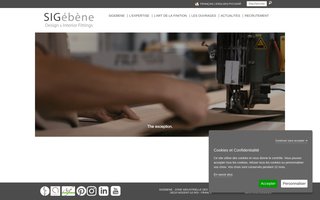 sigebene.com website preview