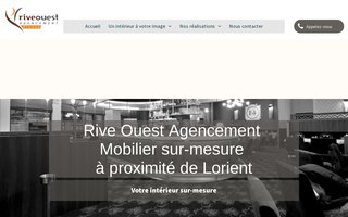 rive-ouest-agencement.fr website preview